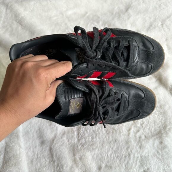 Adidas Samba OG Carbon Scarlett Men’s Size 8.5 - Picture 8 of 16